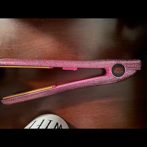 Pink glitter ULTRA CHI straightener